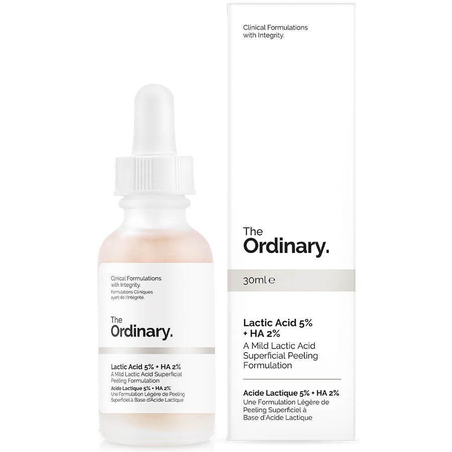 The Ordinary Lactic Acid 5% + HA 2% Superficial Peeling Formulation 30ml