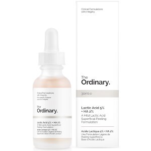 The Ordinary Lactic Acid 5% + HA 2% Superficial Peeling Formulation 30ml